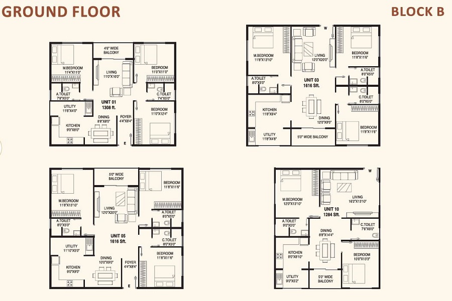Typecal Floor Plan